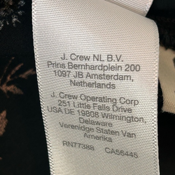 Madewell Black Floral Mini Dress - Picture 9 of 11